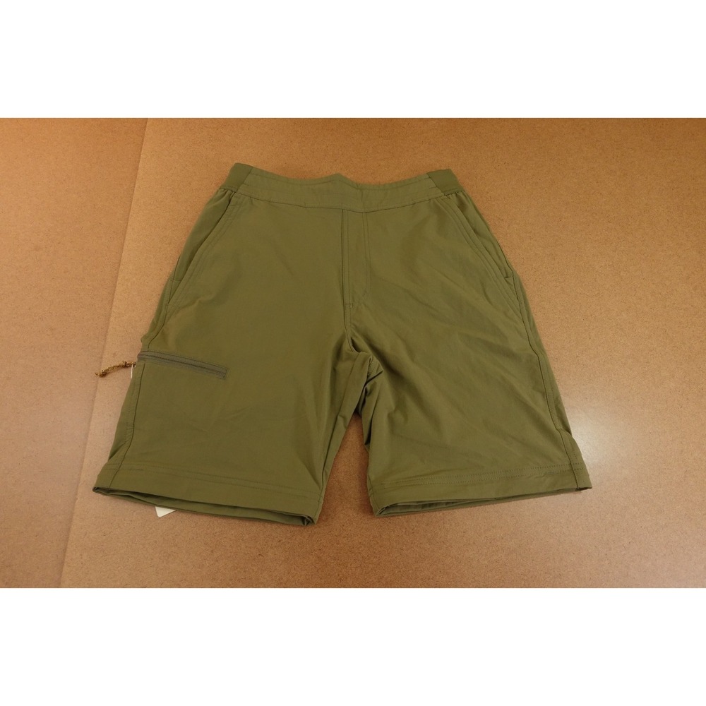REI Mens Size Small Army Cot Green Pocketed Sahara Stretch Shorts NWT